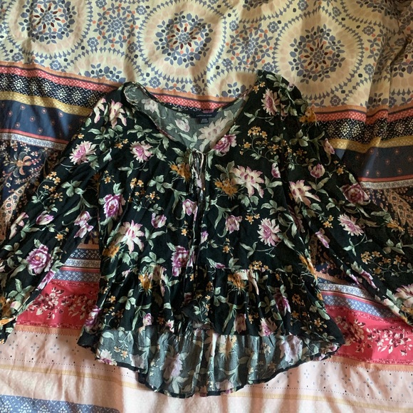 Floral long sleeve blouse - Picture 3 of 5